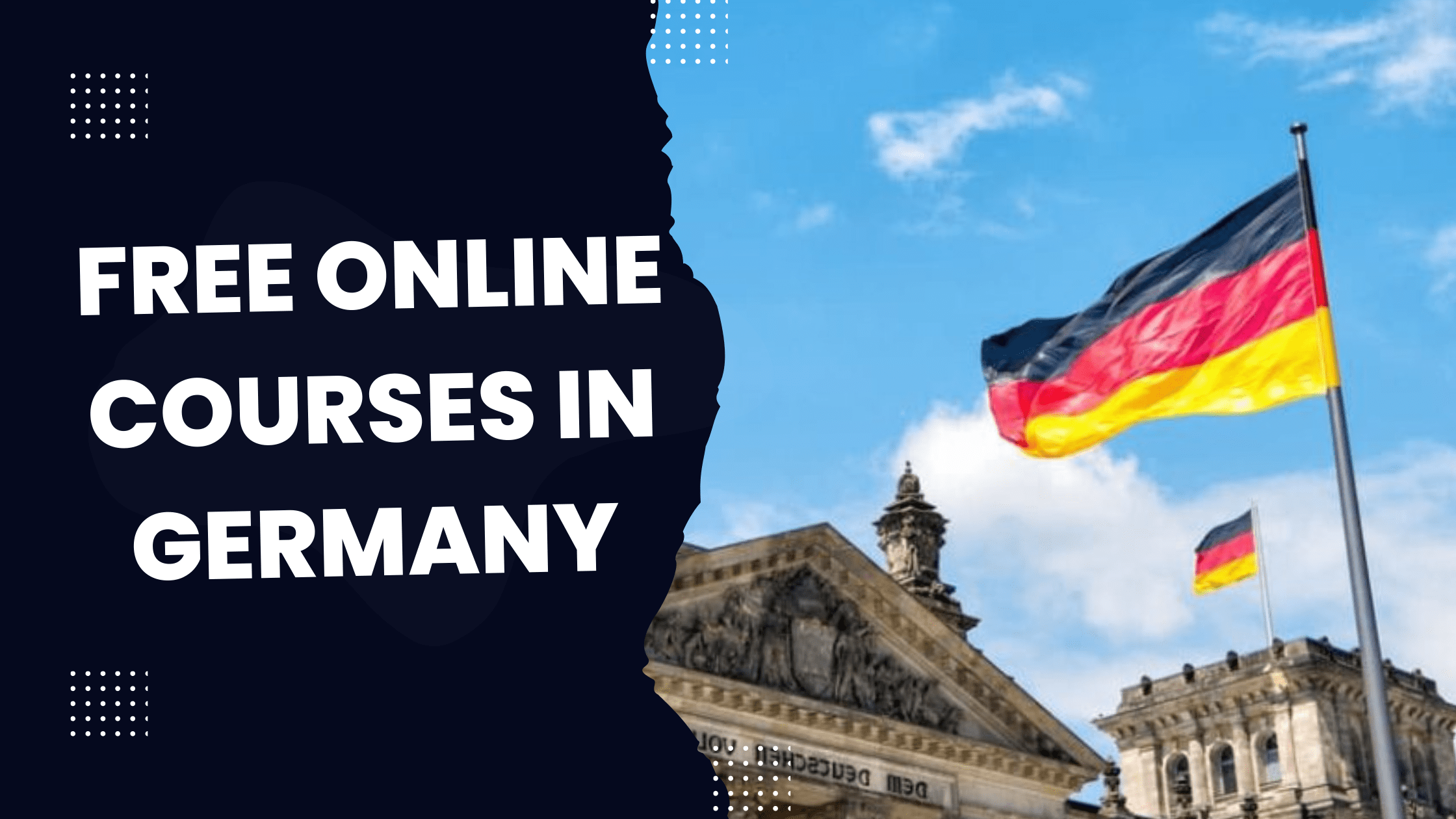 Free online courses in Germany