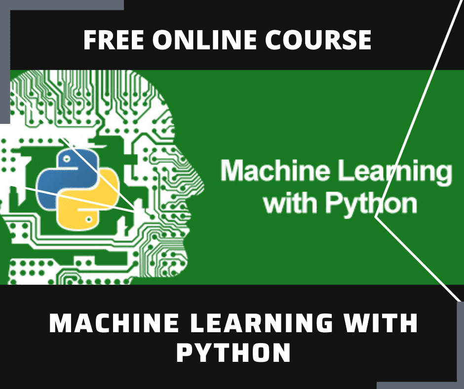 Machine learning with python free cheap online course