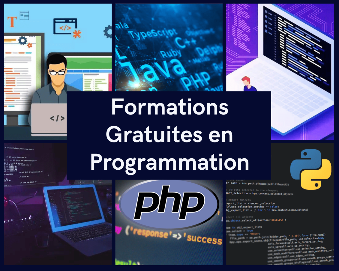 Programation Web Formation Formations En Ligne Gratuites en Programmation