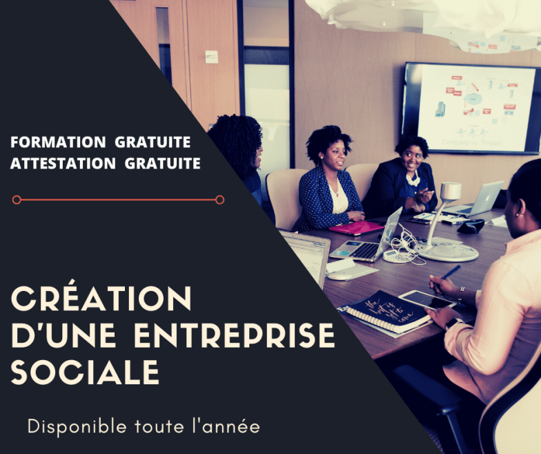 CRÉATION D'UNE ENTREPRISE SOCIALE