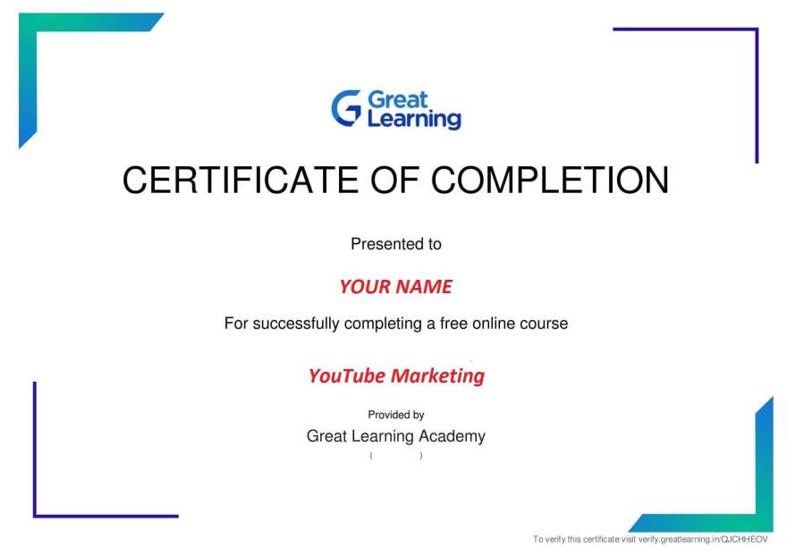 Youtube Marketing Certification 